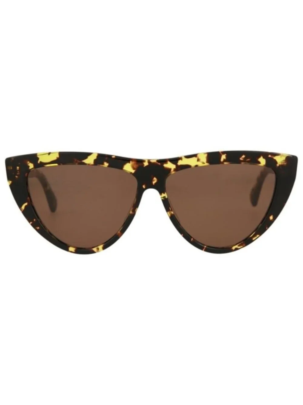 New Bottega Veneta Womens Cat Eye Havana Havana Brown Fashion Designer Sunglasse